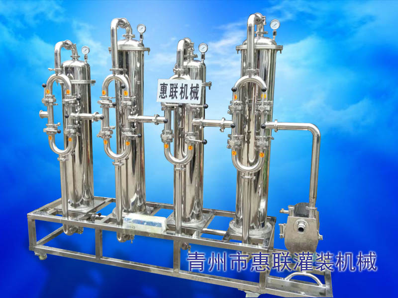 高效白酒過濾機(降固|除濁|抗冷|除異味)