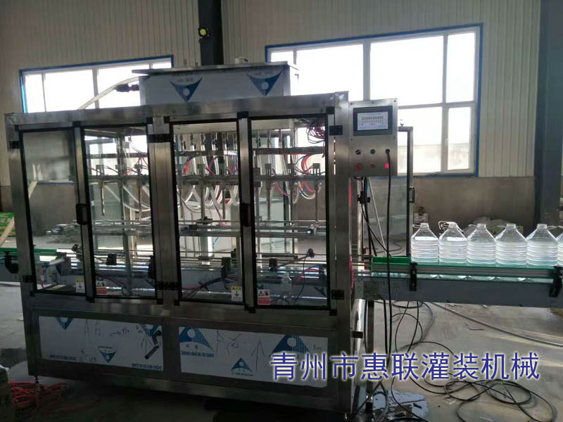 直線桶裝酒水灌裝設備