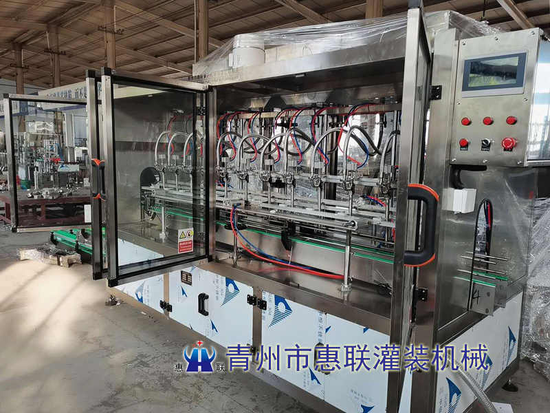 12頭墨水灌裝機(jī)生產(chǎn)線 防腐擺動(dòng)式